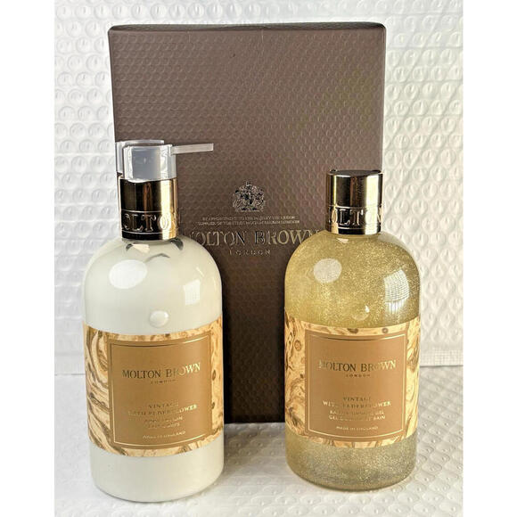 Molton Brown Other - Molton Brown Vintage With Elderflower Body Lotion & Shower Gel 300 ml Each Gift